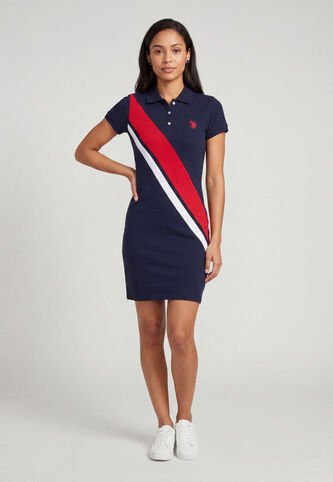 Vestido Midi U.S. POLO ASSN. Azul US Polo Assn