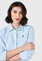 Camisa Celeste Us Polo Assn de US Polo Assn