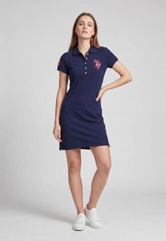 Vestido Corto U.S. POLO ASSN. Azul US Polo Assn