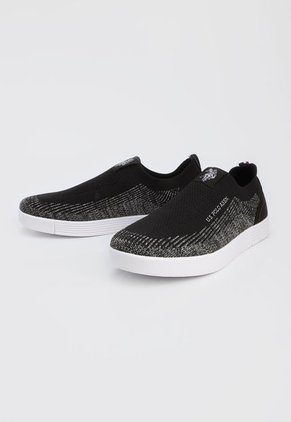 Tenis Lifestyle Negro-Blanco-Rojo Us Polo Assn