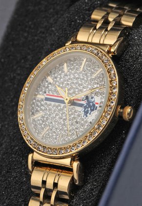 Reloj U.S. POLO ASSN. Dorado