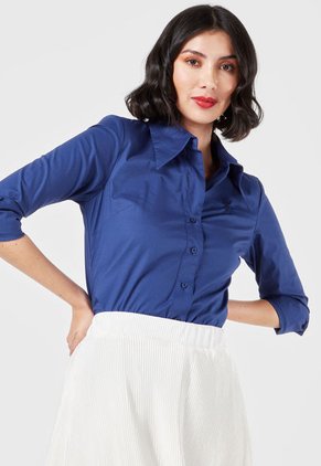 Camisa Azul Us Polo Assn