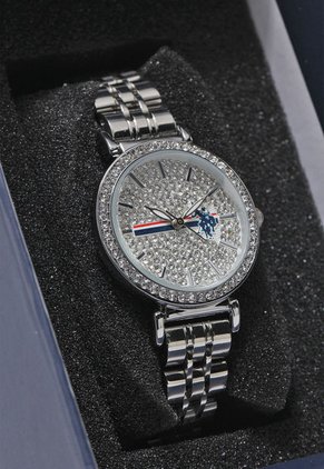 Reloj Plateado Us Polo Assn