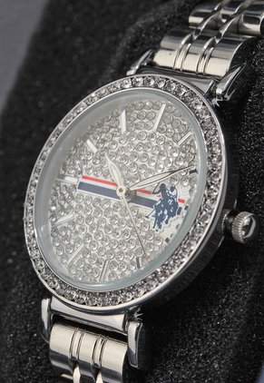 Reloj Plateado Us Polo Assn