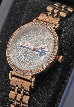 Reloj U.S. POLO ASSN. Oro Rosa