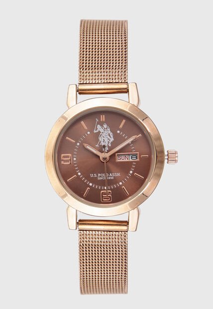 Reloj U.S. POLO ASSN. Oro Rosa
