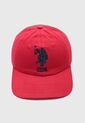 Gorra U.S. POLO ASSN. Rojo de US Polo Assn