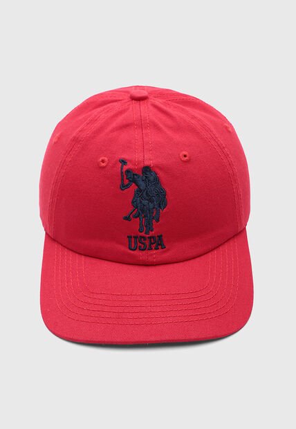 Gorra U.S. POLO ASSN. Rojo