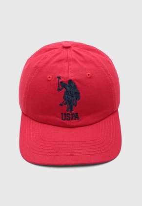 Gorra U.S. POLO ASSN. Rojo