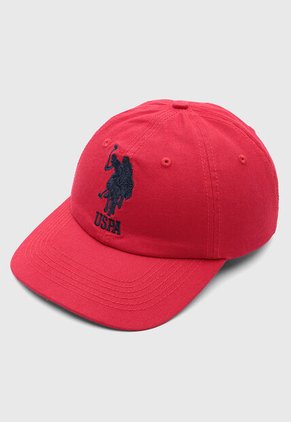 Gorra U.S. POLO ASSN. Rojo