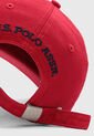 Gorra U.S. POLO ASSN. Rojo de US Polo Assn