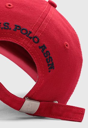 Gorra U.S. POLO ASSN. Rojo