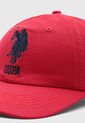 Gorra U.S. POLO ASSN. Rojo de US Polo Assn