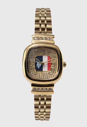 Reloj U.S. POLO ASSN. Dorado
