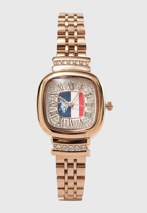 Reloj U.S. POLO ASSN. Oro Rosa