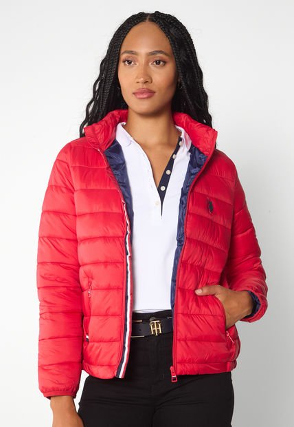 Chaqueta Acolchada Rojo Us Polo Assn