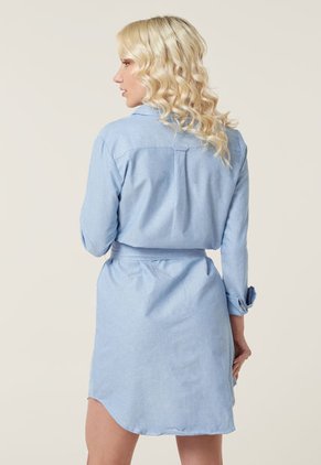 Vestido Celeste Us Polo Assn