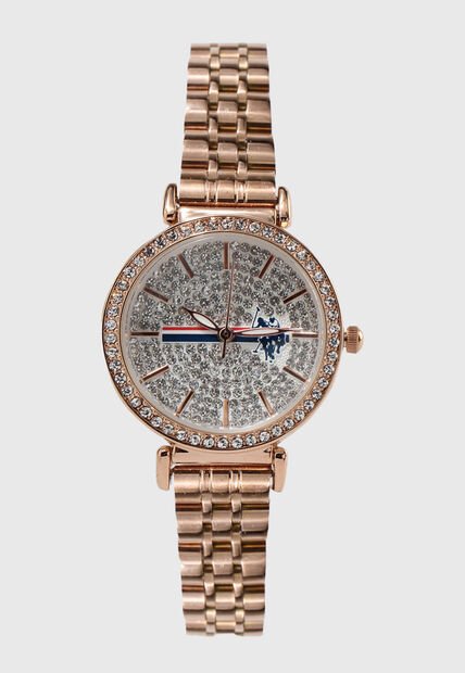 Reloj U.S. POLO ASSN. Oro Rosa