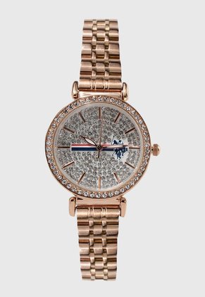 Reloj U.S. POLO ASSN. Oro Rosa
