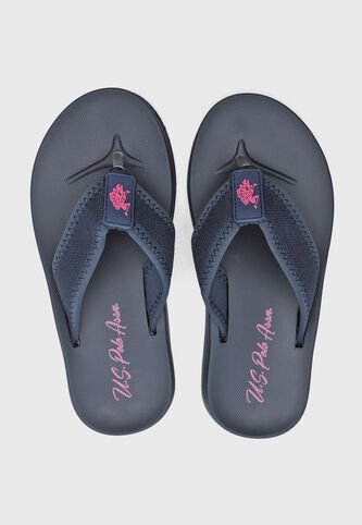 Sandalias Flip Flop U.S. POLO ASSN. Azul US Polo Assn