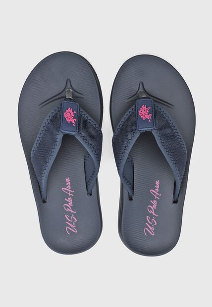 Sandalias Flip Flop U.S. POLO ASSN. Azul