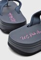 Sandalias Flip Flop U.S. POLO ASSN. Azul de US Polo Assn