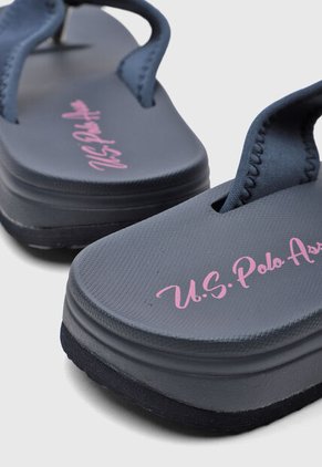 Sandalias Flip Flop U.S. POLO ASSN. Azul