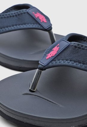 Sandalias Flip Flop U.S. POLO ASSN. Azul