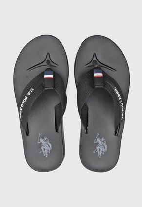 Sandalias Flip Flop U.S. POLO ASSN. Negro