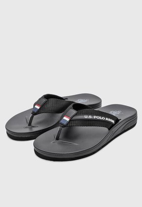 Sandalias Flip Flop U.S. POLO ASSN. Negro
