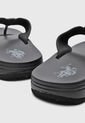 Sandalias Flip Flop U.S. POLO ASSN. Negro de US Polo Assn