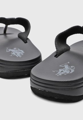 Sandalias Flip Flop U.S. POLO ASSN. Negro