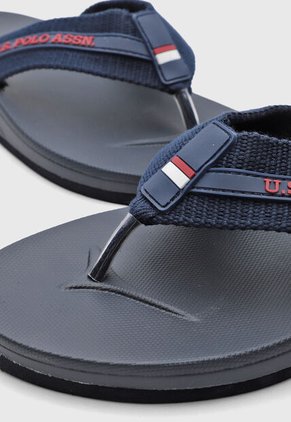 Sandalias Flip Flop U.S. POLO ASSN. Azul