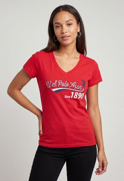 Camiseta U.S. POLO ASSN. Rojo