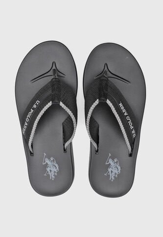 Sandalias Flip Flop U.S. POLO ASSN. Negro US Polo Assn