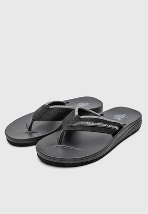 Sandalias Flip Flop U.S. POLO ASSN. Negro
