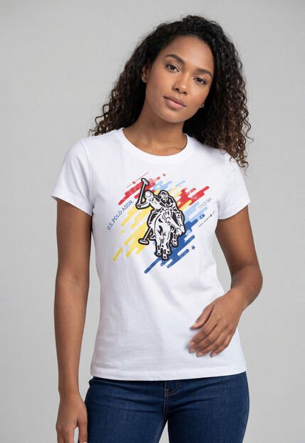 Camiseta U.S. POLO ASSN. Blanco