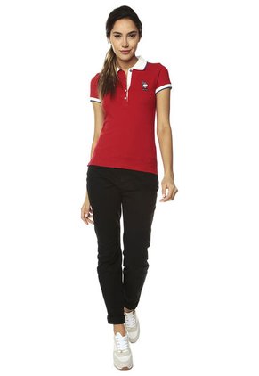 Camiseta Polo Rojo-Blanco US Polo Assn