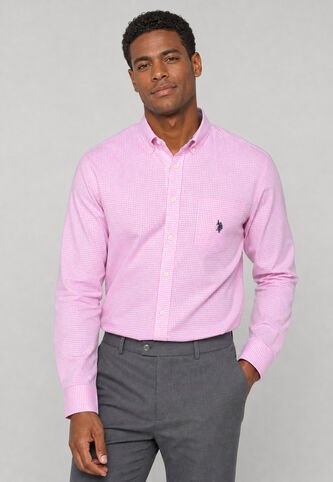 Camisa U.S. POLO ASSN. Rosa US Polo Assn