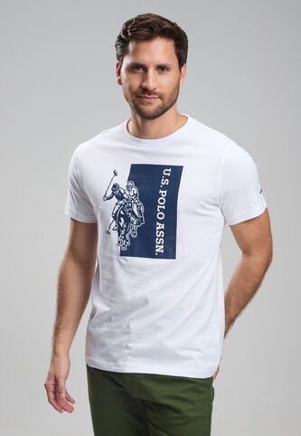 Camiseta U.S. POLO ASSN. Blanco US Polo Assn