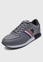 Tenis U.S. POLO ASSN. Gris de US Polo Assn