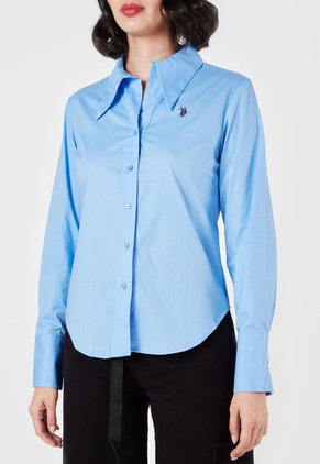 Camisa Azul Us Polo Assn