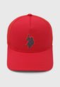 Gorra U.S. POLO ASSN. Rojo de US Polo Assn