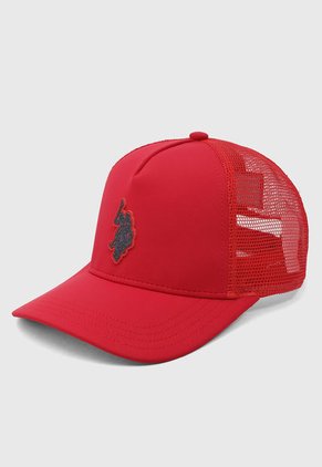 Gorra U.S. POLO ASSN. Rojo