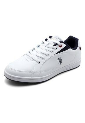 Tenis Blancos-Rojo-Azul Us Polo Assn