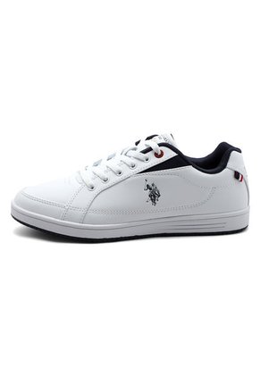 Tenis Blancos-Rojo-Azul Us Polo Assn