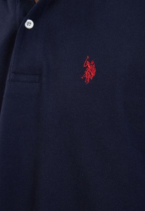 Polo Azul Navy-Rojo Us Polo Assn