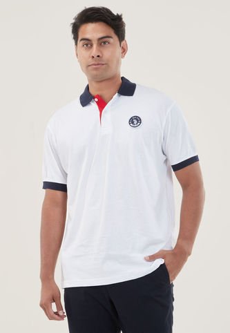 Polo Blanco-Azul-Rojo Us Polo Assn US Polo Assn