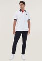 Polo Blanco-Azul-Rojo Us Polo Assn de US Polo Assn