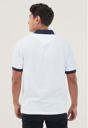 Polo Blanco-Azul-Rojo Us Polo Assn